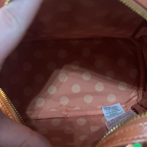 Loungefly Disney Parks Iridescent Sequin Bow Ears Backpack - Picture 7 of 8